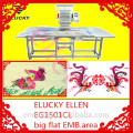 ELUCK Large Single Head Computer Embroidery Machine for long dress /bed sheet /big flat